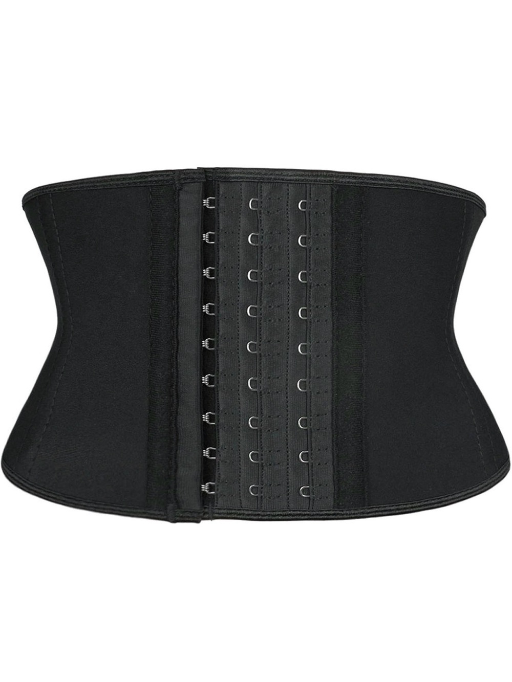 Atbuty Short Torso Waist Trainers Cincher Corset Underbust Body Shaper Latex